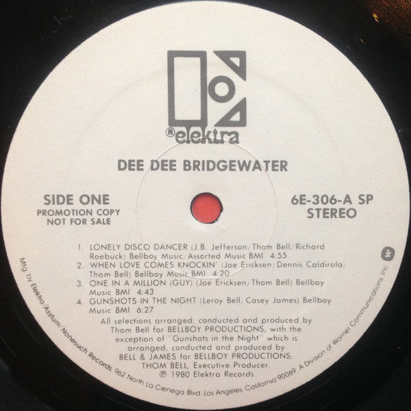 Dee Dee Bridgewater : Dee Dee Bridgewater (LP, Album, Promo, SP)