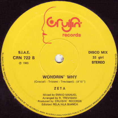 Zeta (4) : Wondrin' Why (12")