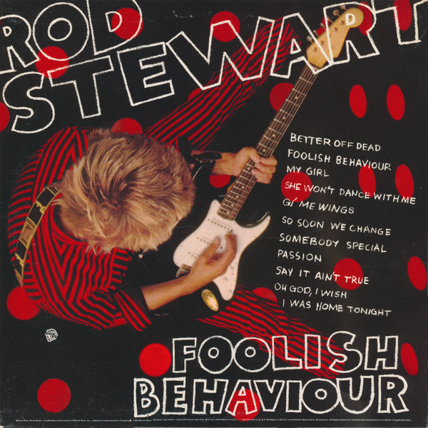 Rod Stewart : Foolish Behaviour (LP, Album)