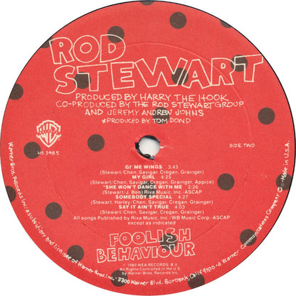 Rod Stewart : Foolish Behaviour (LP, Album)