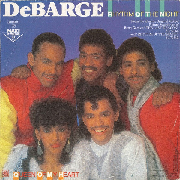 DeBarge : Rhythm Of The Night (12", Maxi)
