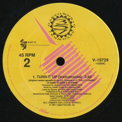 Oaktown's 3-5-7 : Turn It Up (12", Single)