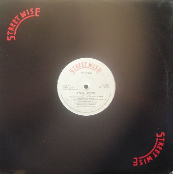 Freeez : I.O.U. (12")