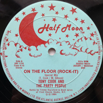 Tony Cook And The Party People* : On The Floor (Rock-It) (12")