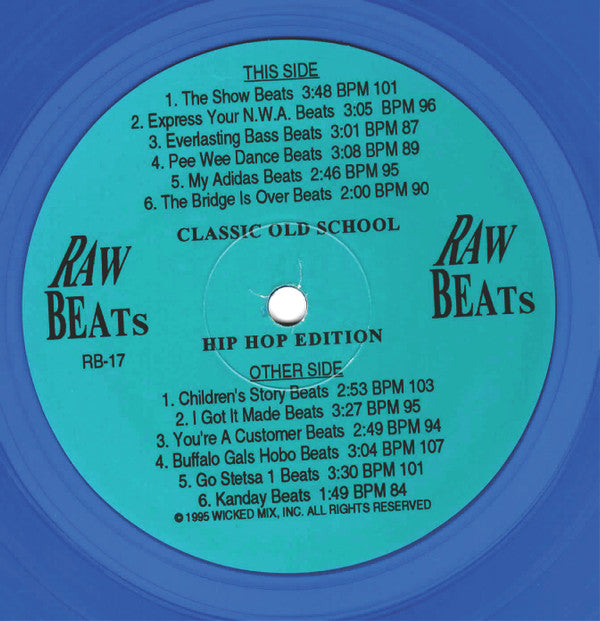 Raw Beats : Raw Beats #17 (LP, Lig)