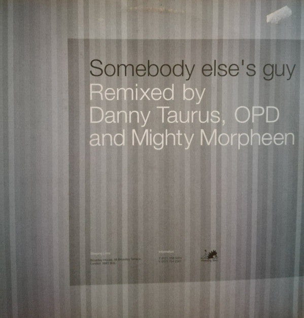 Jocelyn Brown : Somebody Else's Guy (2x12")