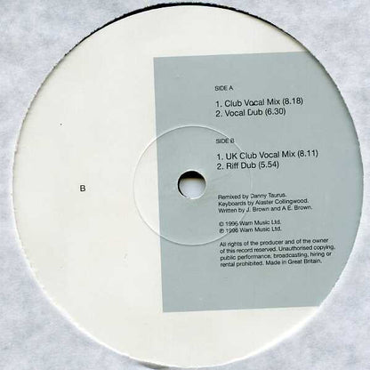 Jocelyn Brown : Somebody Else's Guy (2x12")