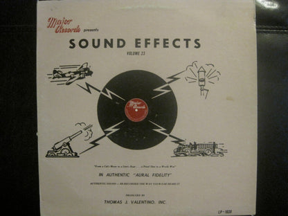 No Artist : Sound Effects Volume 23 (LP, Mono)