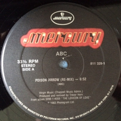 ABC : Poison Arrow (New Re-mix) (12", Single, Hau)