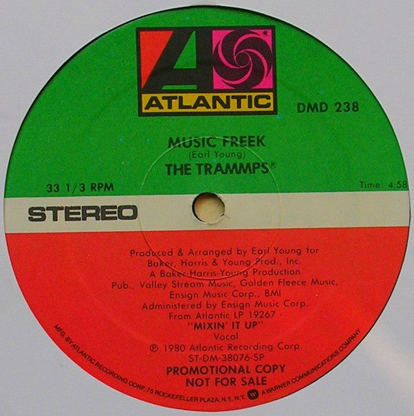 The Trammps : Music Freek (12", Promo)