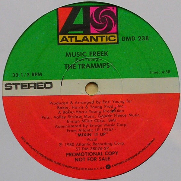 The Trammps : Music Freek (12", Promo)