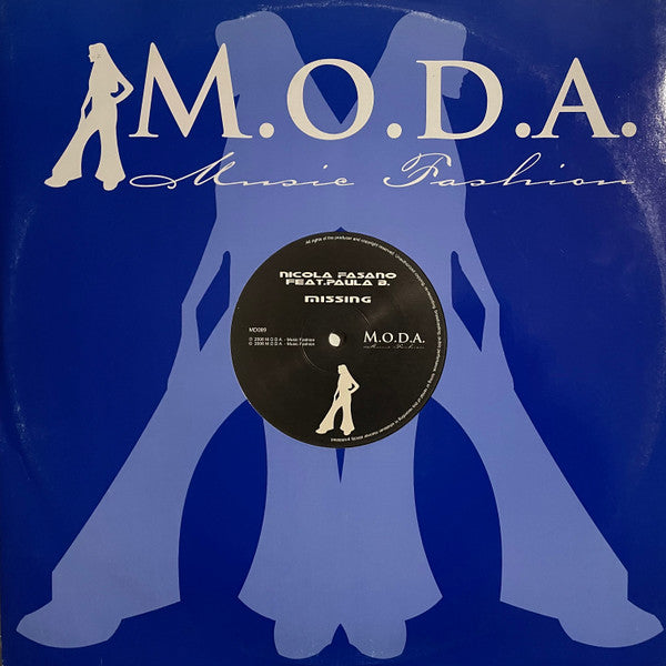 Nicola Fasano Feat. Paula B. : Missing (12")