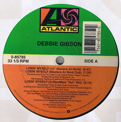 Debbie Gibson : Losin' Myself (12")