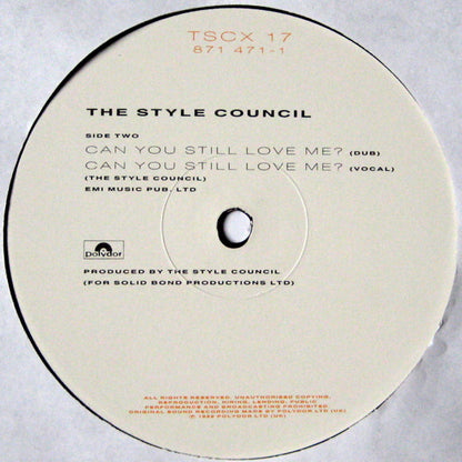 The Style Council : Promised Land (12", Single)