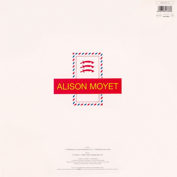Alison Moyet : Whispering Your Name (12")