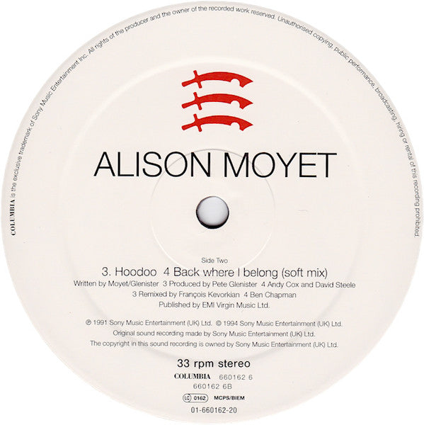 Alison Moyet : Whispering Your Name (12")