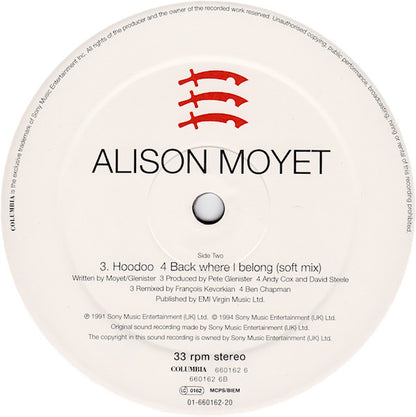 Alison Moyet : Whispering Your Name (12")