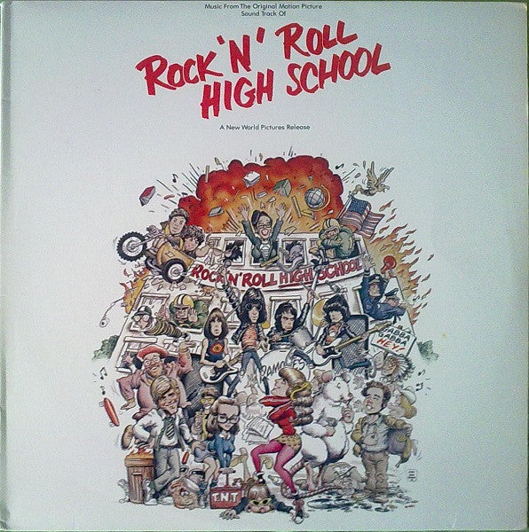 Various : Rock 'N' Roll High School (Music From The Original Motion Picture Soundtrack) (LP, Comp, Jac)