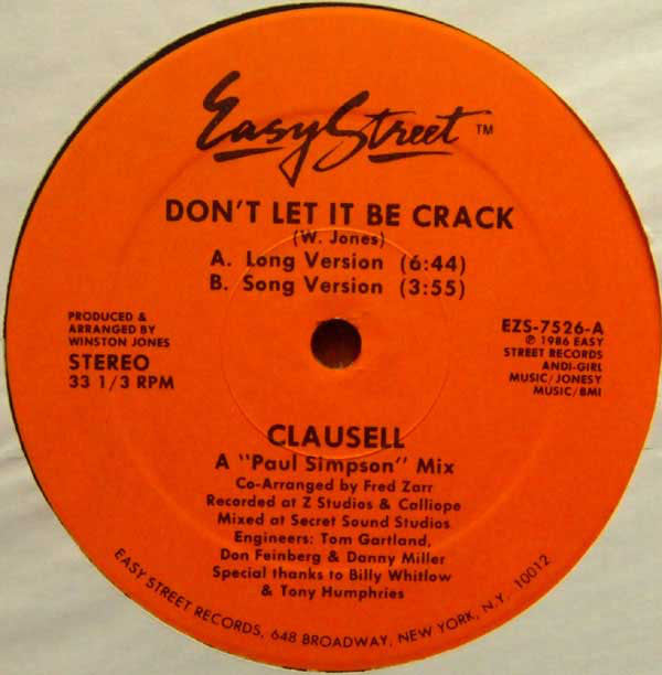Clausell : Don't Let It Be Crack (12")