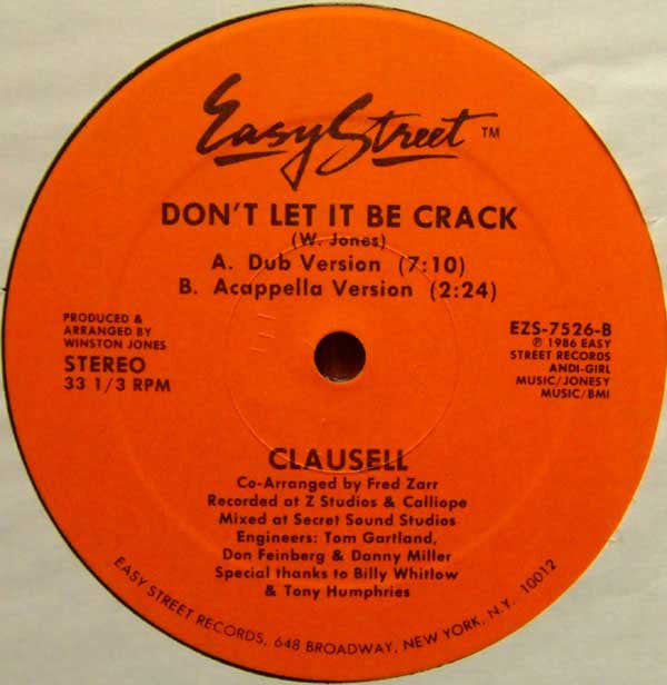 Clausell : Don't Let It Be Crack (12")