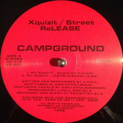 Campground : My Sanity / Worldwide (12", Promo)
