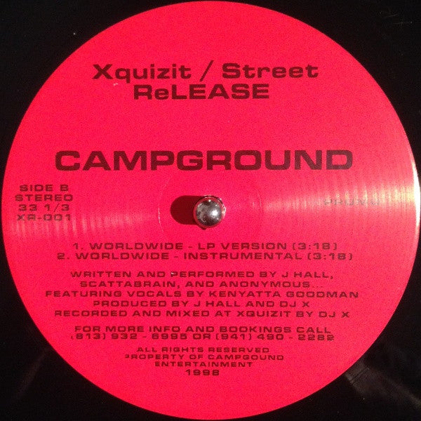 Campground : My Sanity / Worldwide (12", Promo)