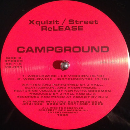 Campground : My Sanity / Worldwide (12", Promo)