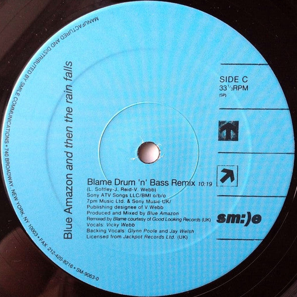 Blue Amazon : And Then The Rain Falls (2x12")