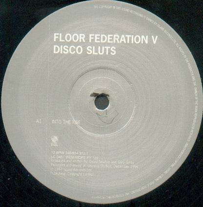 Floor Federation V Disco Sluts : Into The Fire / Into The Deep (12")