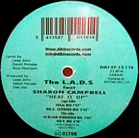 The L.A.D.S. : Heat It Up (12", Maxi)