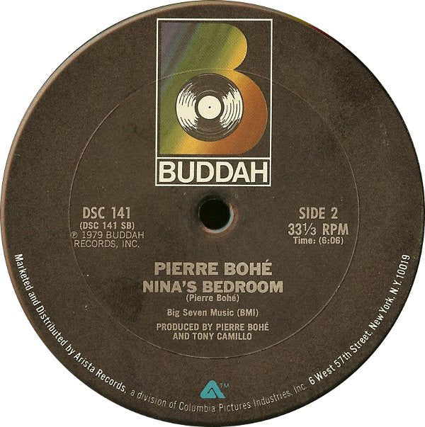 Pierre Bohé : Nina Does It The French Way (12")
