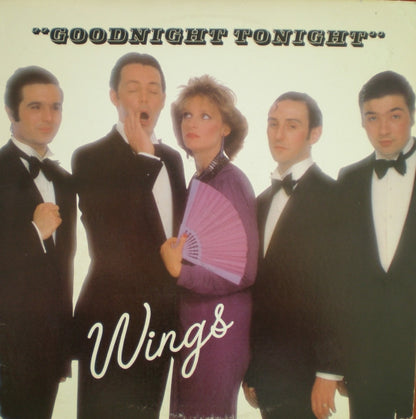 Wings (2) : Goodnight Tonight (12", Single, San)