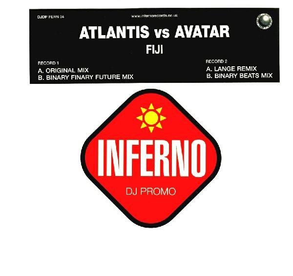 Atlantis Vs. Avatar (5) : Fiji (2x12", Promo)