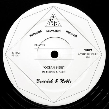 Benedek & Tom Noble (3) : Ocean Side / Airwayz (Garage Mix) (12")