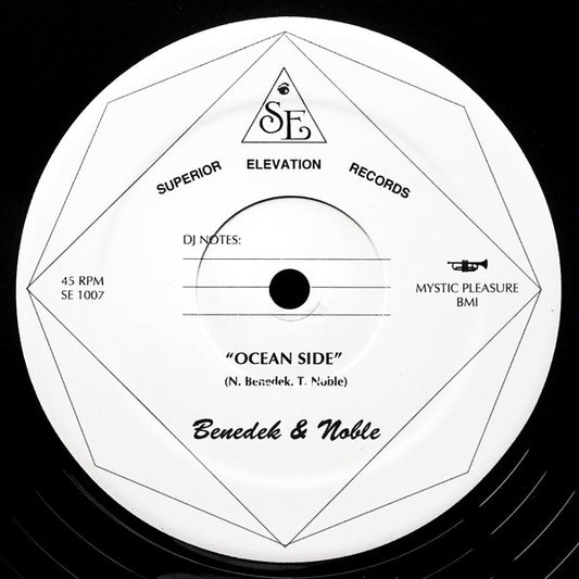 Benedek & Tom Noble (3) : Ocean Side / Airwayz (Garage Mix) (12")