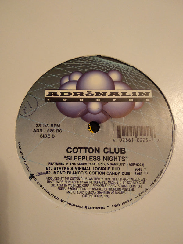 Cotton Club : Sleepless Nights (12")