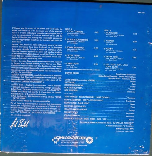 Tender Aggression : Fly Disco Fly (LP, Album)