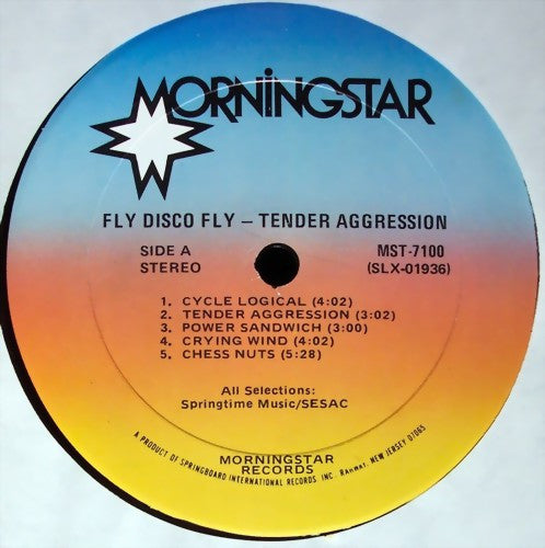 Tender Aggression : Fly Disco Fly (LP, Album)