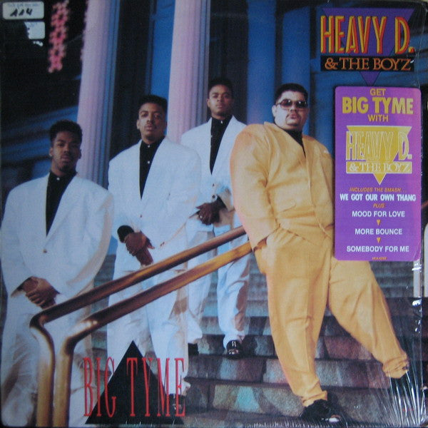 Heavy D. & The Boyz : Big Tyme (LP, Album, Pin)