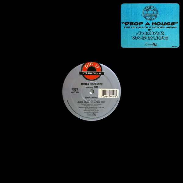 Urban Discharge Featuring She (9) : Drop A House (12")