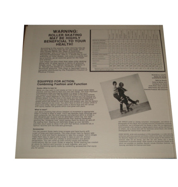 Various : Roller Dancing For Fun And Fitness (LP)