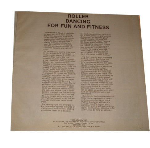 Various : Roller Dancing For Fun And Fitness (LP)