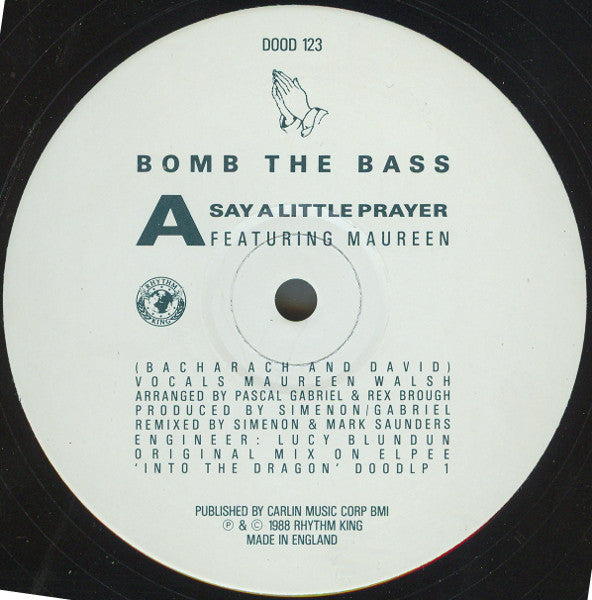 Bomb The Bass : Say A Little Prayer (12", Single)