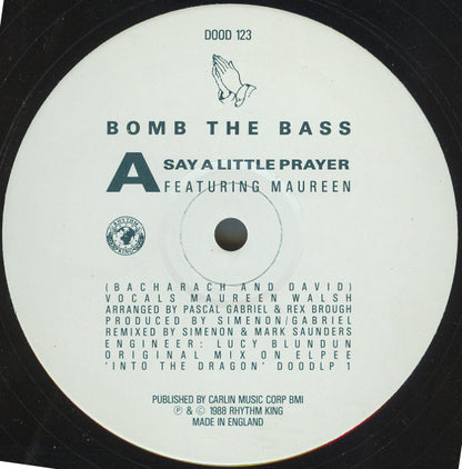 Bomb The Bass : Say A Little Prayer (12", Single)