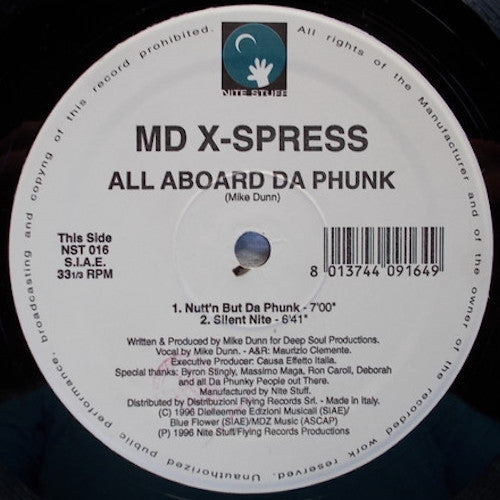 MD X-Spress* : All Aboard Da Phunk (12")