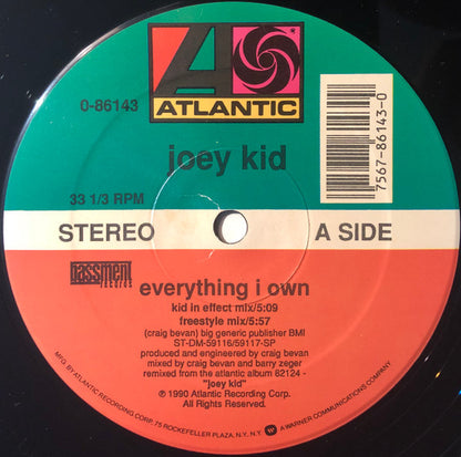 Joey Kid : Everything I Own (12")