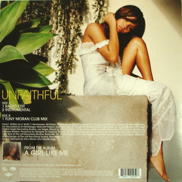 Rihanna : Unfaithful (12", Single)