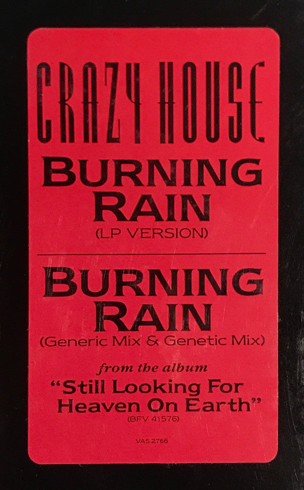 Crazy House : Burning Rain (12", Promo)