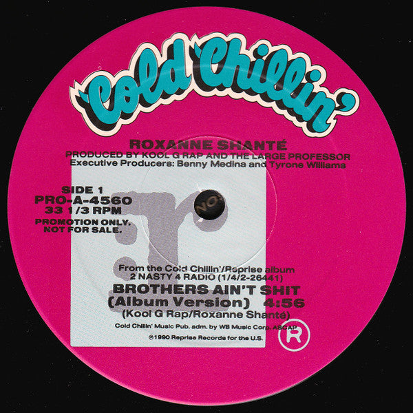 Roxanne Shanté : Brothers Ain't Shit (Album Version) (12", Single, Promo)