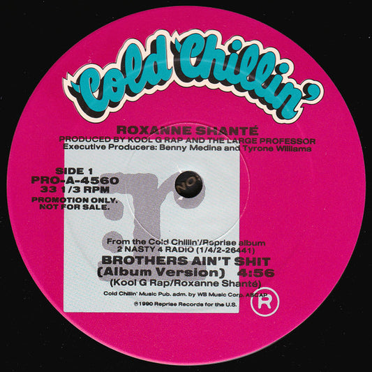 Roxanne Shanté : Brothers Ain't Shit (Album Version) (12", Single, Promo)